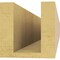 Ekena Millwork 4in. W x 4in. H x 36in. L Durham Woodgrain TimberThane Rafter Tail, Primed Tan RFTUR04X04X36DURRCPR - alternate 5
